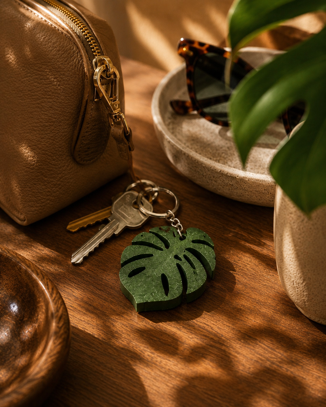 Chaveiro Monstera
